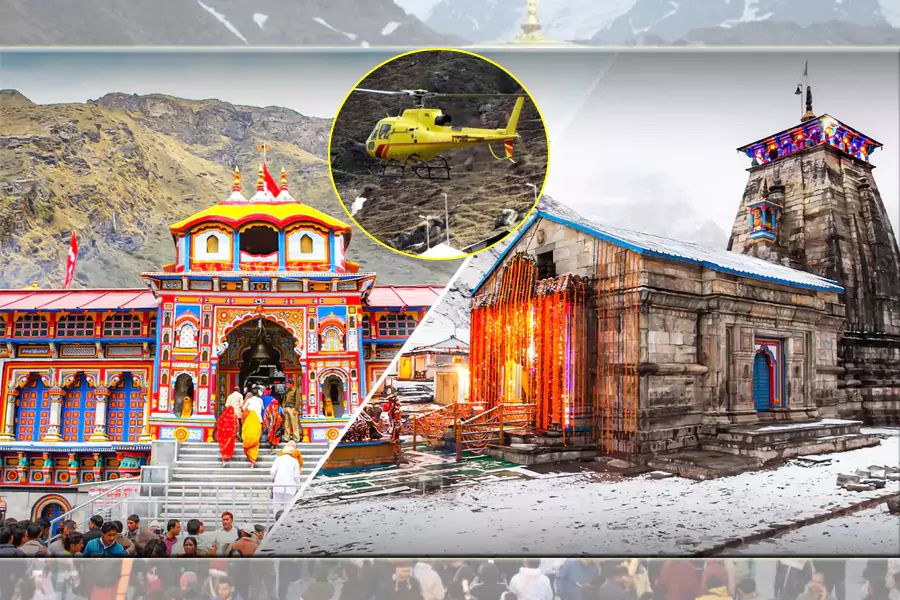 Kedarnath and Badrinath Dham Yatra - 05 Days Ex Haridwar Tour Package by Helicopter